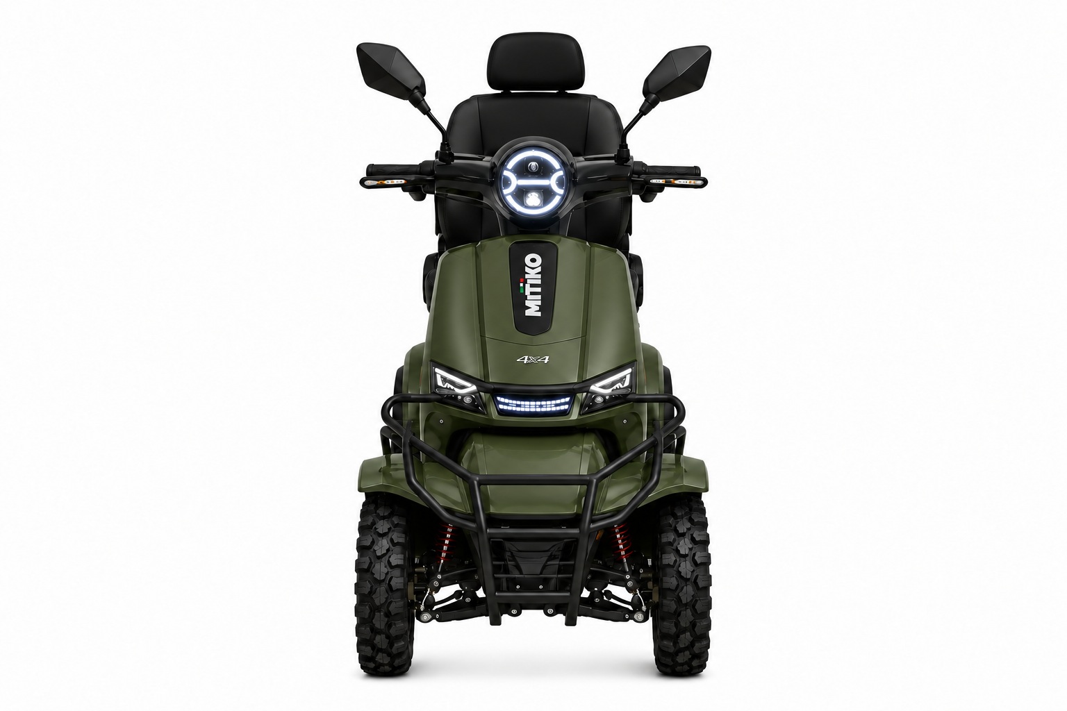 Raptor 4.0, vista frontale
